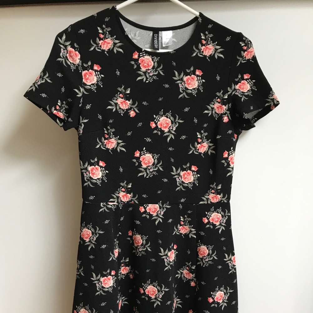 Floral skater dress